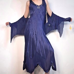 navy blue dress for baby girl Y2K 90s Fairy MIDI Dress Green/Pink By Geri C. Size S