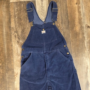 Navy Blue Corduroy Overalls Women - Etsy
