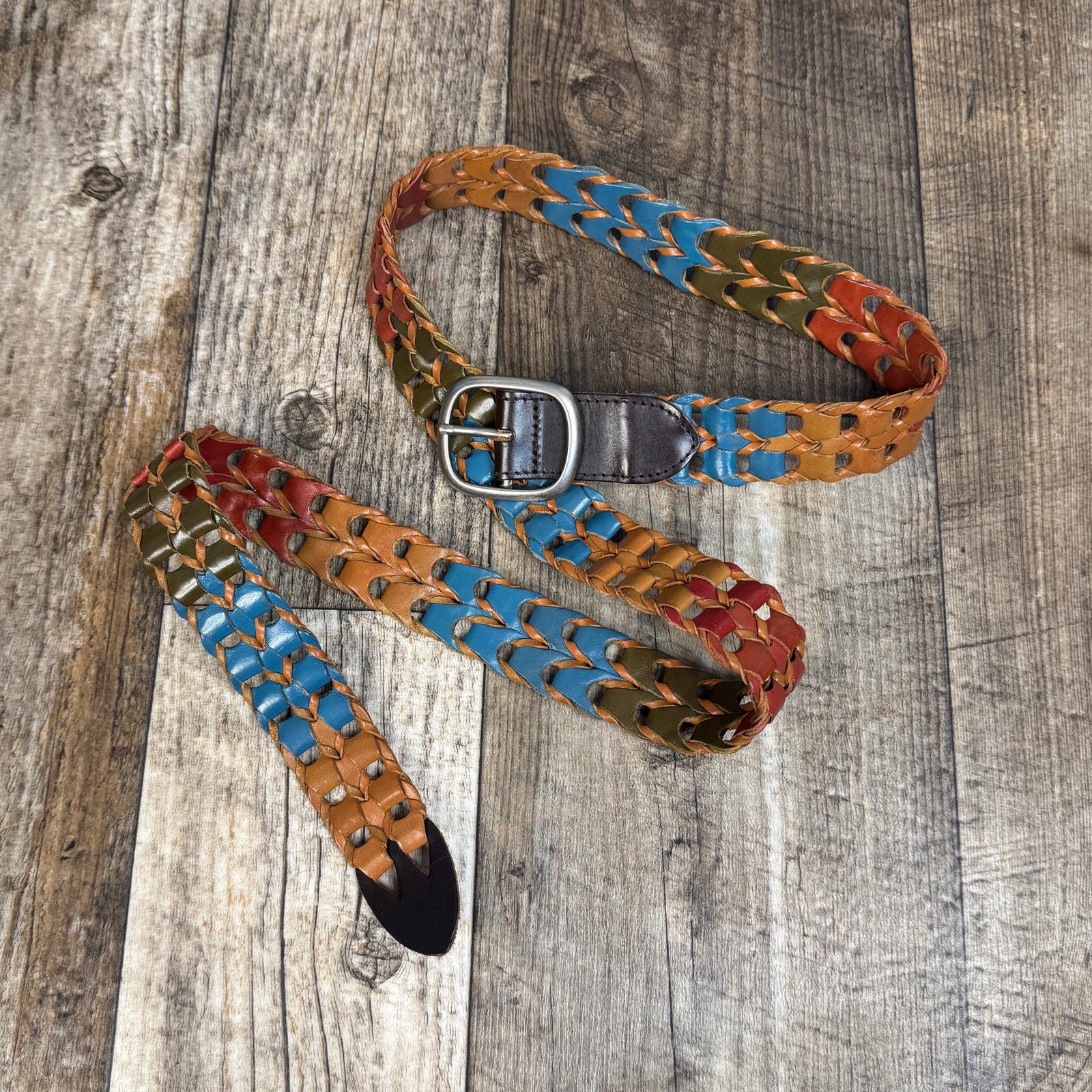 Southwestern Woven Belt - Etsy