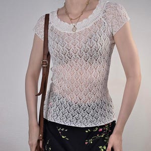 Sheer Knit Tops - Etsy