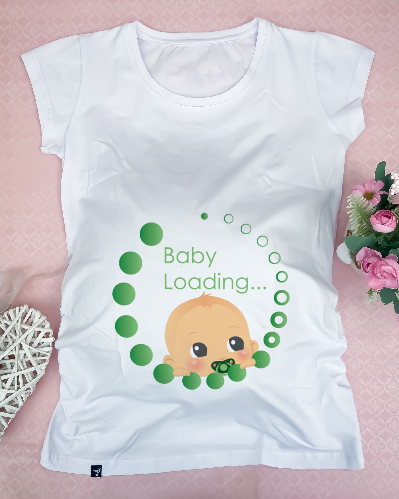 Baby loading Tshirt Gender neutral Tshirt Gift for pregnancy Etsy