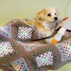 Dog Blanket, Pet Blanket , Handmade Dog Blanket