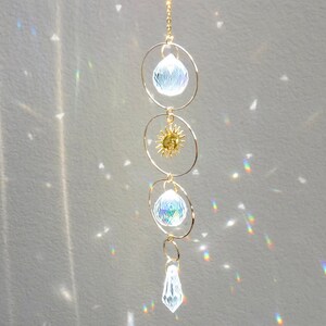 wedding house office decoration crystal hanging ornaments with teardrop pendant for Christmas tree decorations Sahalo Colorful crystal decoration