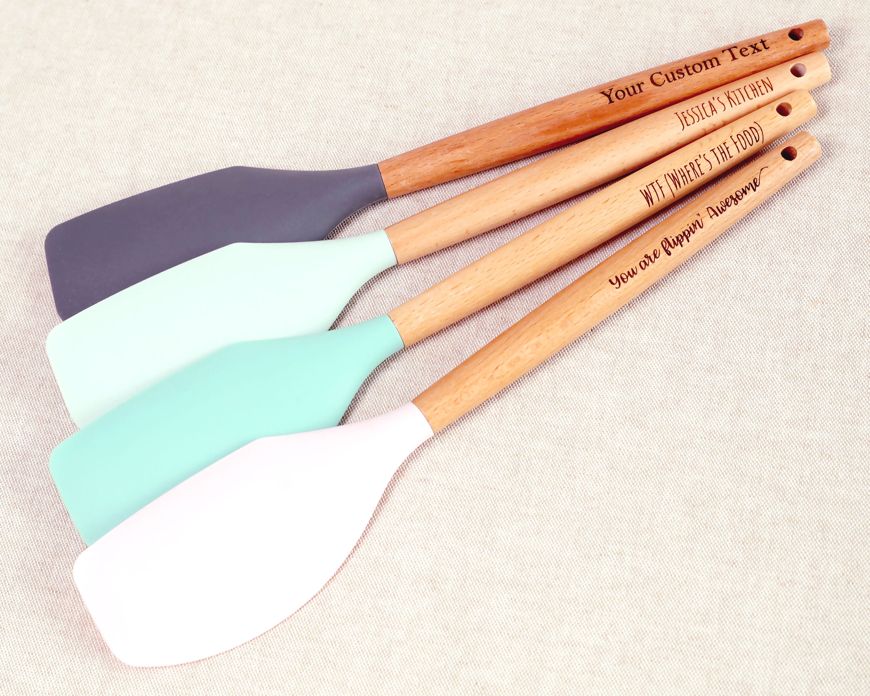 Personalized Spatula Housewarming Gift Baking Gift Etsy