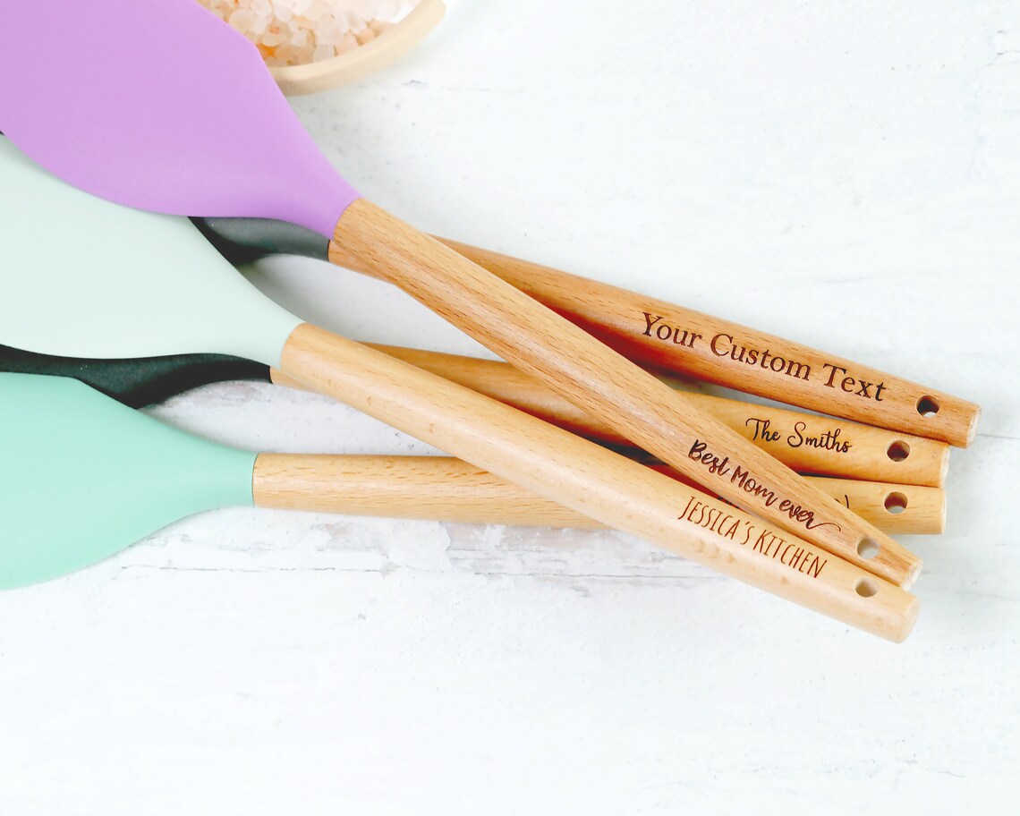 Personalized Spatula Housewarming Gift Baking Gift Etsy