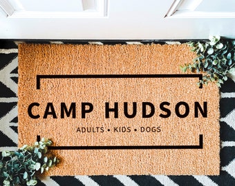 Custom Doormat Outdoor | Housewarming Gift | Wedding Gift | Personalized Door Mat | Welcome Mat | Front Door Decor | Holiday Gift
