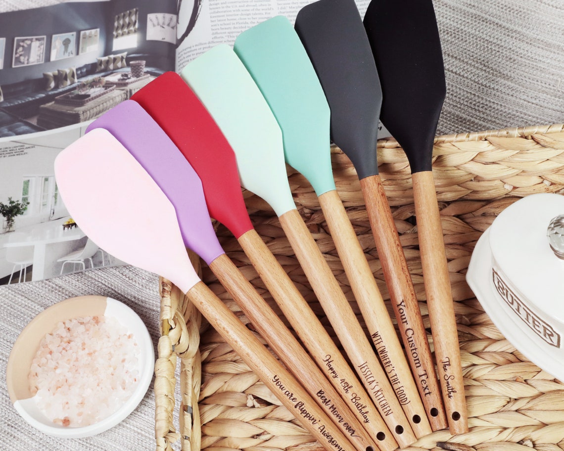 Personalized Spatula for Baking Cooking Gifts Housewarming Etsy