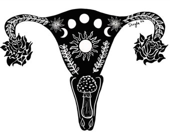 Uterus Art Print