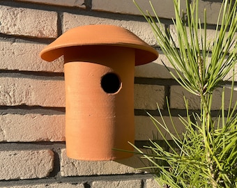bird pots, bird nest boxes, tit pot, ceramics, tit jug, garden, birds,
