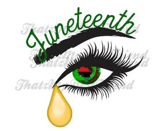 Download Juneteenth Woman Svg Etsy