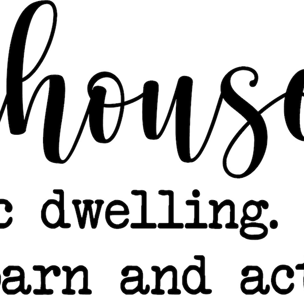 Farmhouse-ish Sign SVG - Cute Farmhouse Vibes Sign SVG - Home Decor - Funny SVG