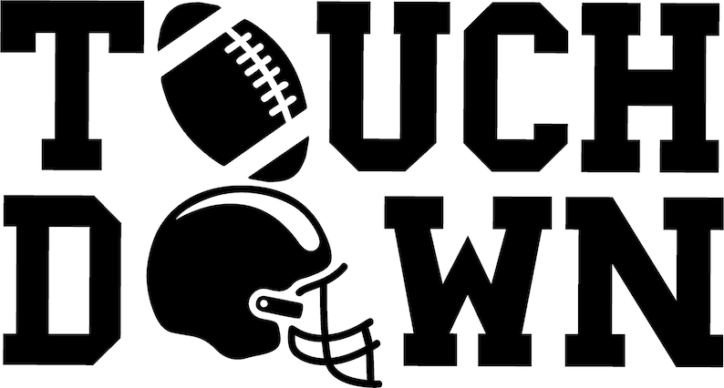 Touch Down SVG - Football SVG - Football Season SVG - Etsy