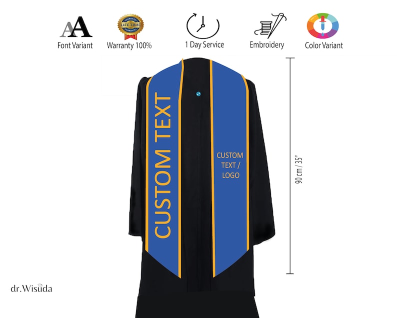 Custom Photo In Loving Memory Family - Personalized Stoles - Wander Prints