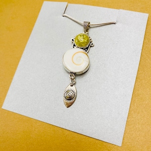 Shiva Eye Silver Pendant