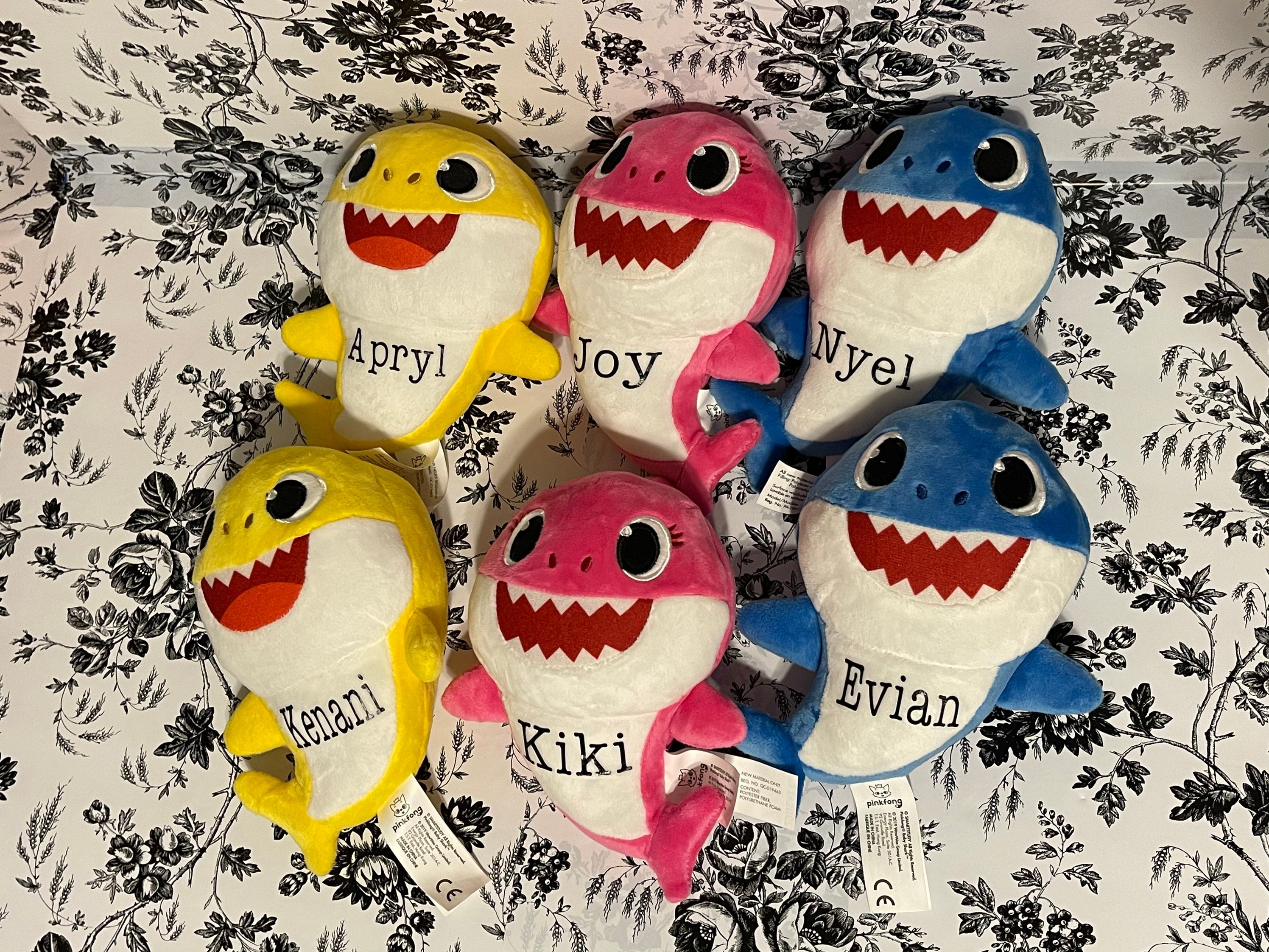Baby shark with name Etsy
