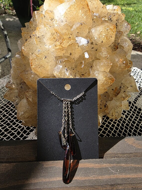 Feather design dangle with multiple layer - image 6