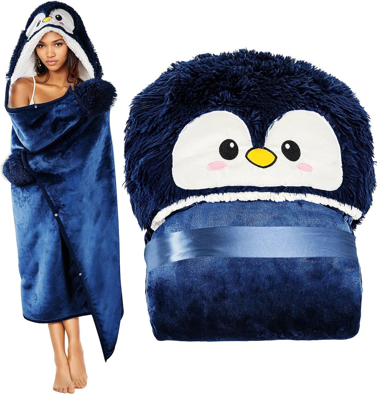 Hooded blanket for teenager sale
