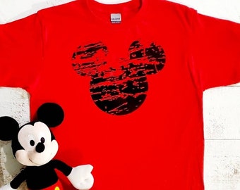 T-shirt graphique Mickey Mouse rétro | Voyage en famille à Disneyland