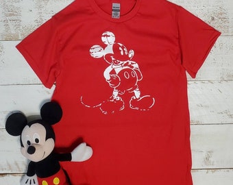 Retro Mickey Mouse Shirt | Disneyland Family Trip Tee