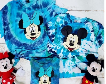 Minnie Mouse Tie-Dye Shirt | Disneyland, Disneyworld Family Trip