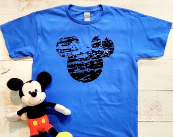 VINTAGE MICKEY-OVERHEMD | Mickey Mouse-shirt | Disney-shirt | Perfect voor Disneyland-shirt | Disneyworld-shirt | Shirt voor familie-uitje!