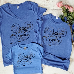 Ohana Means Family Shirt | Disney Family Shirt | Disneyland Shirt | Disneyworld Shirt | Lilo and Stitch Shirt | Disney Shirt