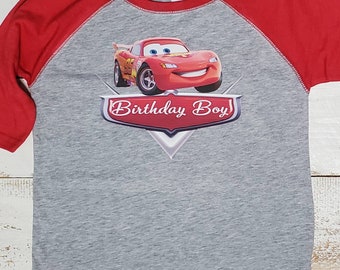 Lightning McQueen shirt | Cars Shirt for Boy Shirt, Girl Shirt. Perfect for Disneyland shirt | Disneyworld Shirt | Family Trip Shirt!
