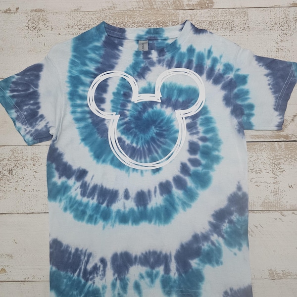 MICKEY HEAD OUTLINE Shirt, Mickey Shirt, Disney Junge Shirt, Mädchen Shirt, Perfektes Disneyland Shirt, Disneyworld Shirt, Familie Disney Reise Shirt
