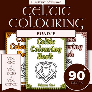 Celtic Colouring Mega Bundle | Digital Download | Printable Themed Art & Resources | Act Ten, Reel Theory