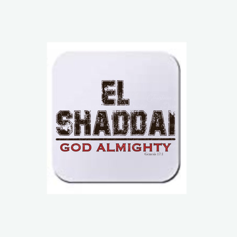 EL SHADDAI Christian Png Sublimation Design, Digital Download ...