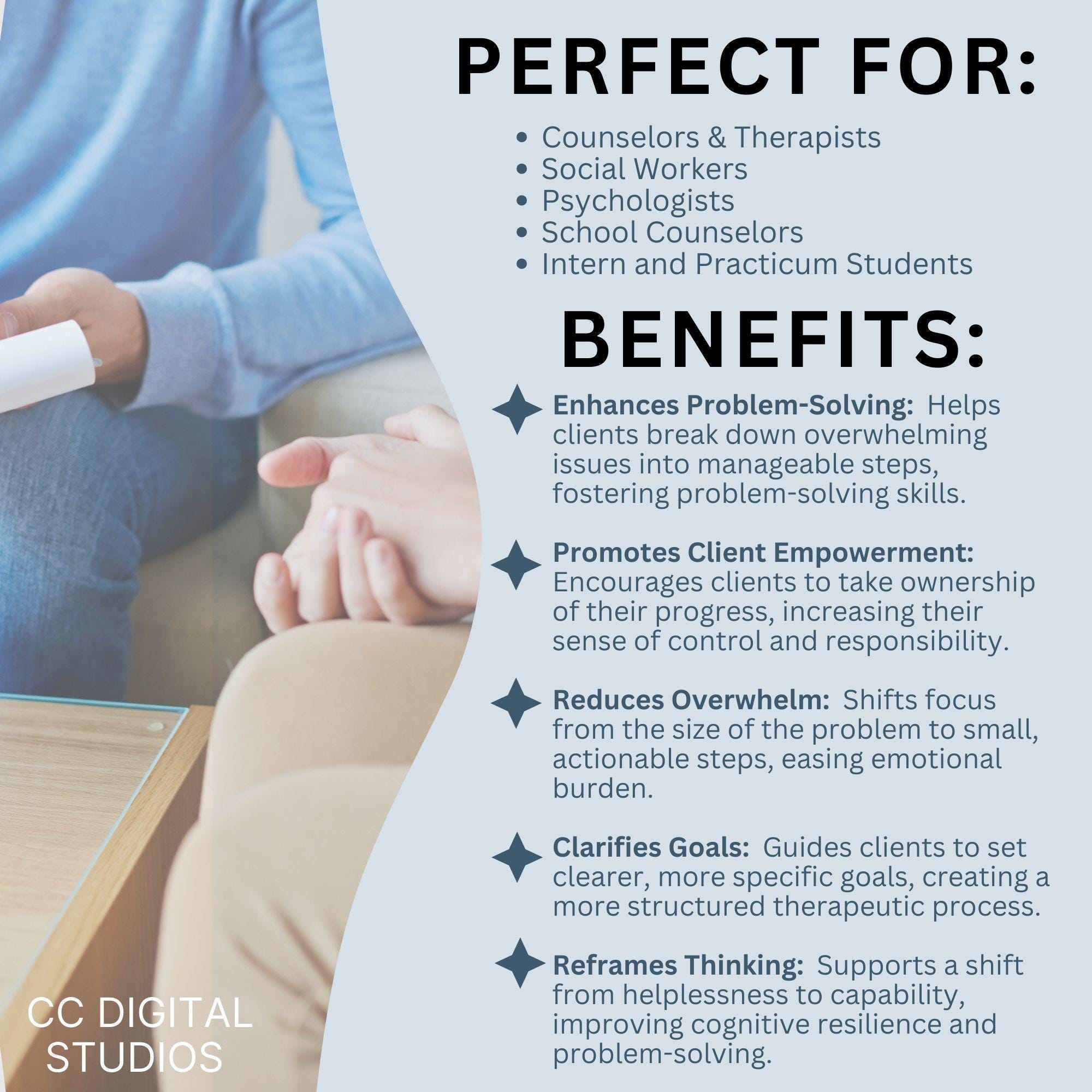 Miracle Question Therapy Overview.pdf Miracle Questions Therapy Cheat Sheet: Counseling Resource (printable ...