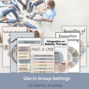Infographic showing mental health tips for sleep hygiene, stress relief, grounding, and self-care strategies for client support