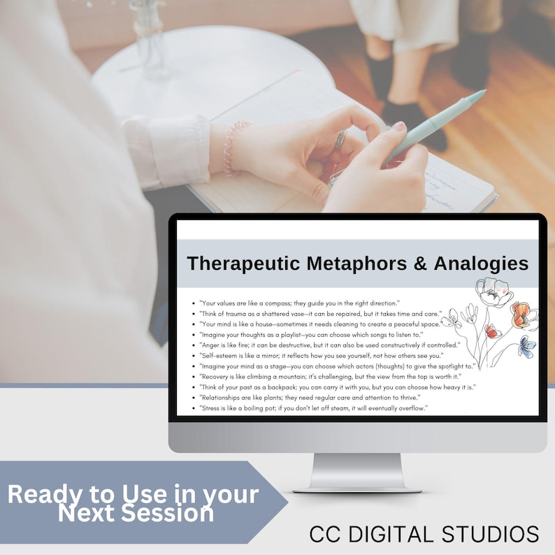 Therapist One-Liners, Reflection Prompts, and Metaphors cheat sheet.Therapist One Liners Mental Health Cheat Sheets, Counseling Tools, Reflection Prompts, Therapy Prompts, Therapy Phrases, Therapy Questions