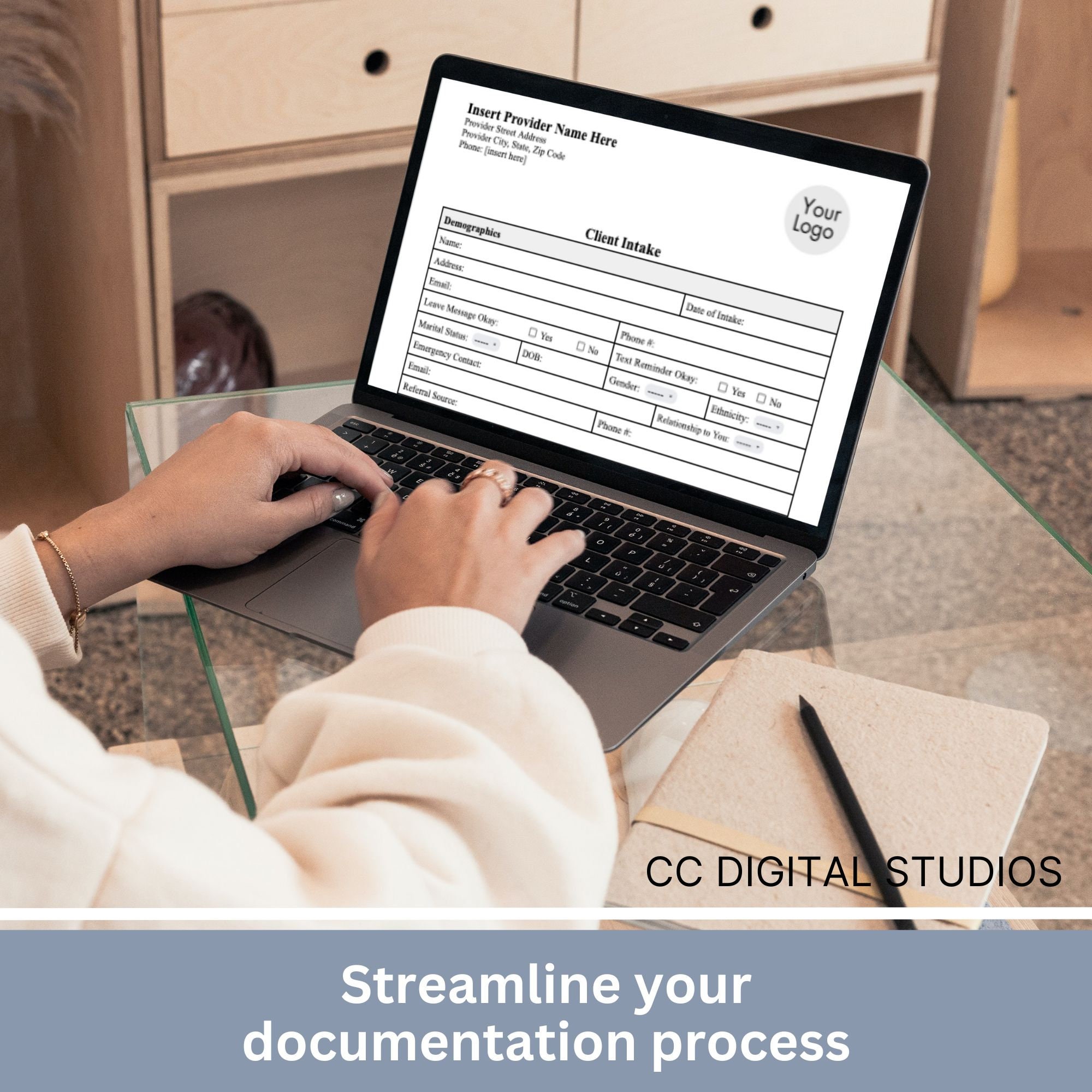 Mental Health Client Intake Form: Therapy Office Template (google Doc ...