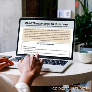 1,430 Child Therapy Questions.  Therapy cheat sheets – resource for your counseling office, school psychology, or social work practice.  Child therapy tools