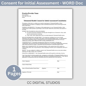 Telemental Health Bundle WORD Doc Therapy Notes, Therapy Notes for ...