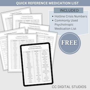 56 pages of mental health code reference cheat sheets for common behavioral health material; ICD-10 Codes, DSM-5 Codes, CPT Codes, and Z codes.