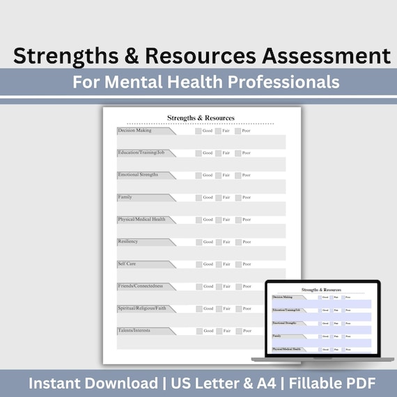 Strength Based Model Handout.pdf Strengths Based Assessment Worksheet Resident Assessment | Family