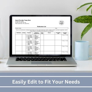 PRN and as needed meds section preview with fields for indication, minimum interval, max doses per day, and effectiveness notes, supporting safer self management and better communication with providers during follow ups
