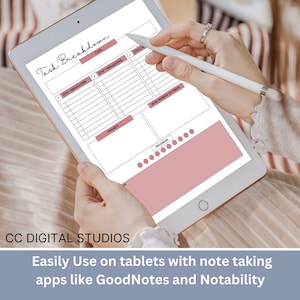 Side by side view of digital and printed planner pages emphasizing US Letter and A4 sizes, flexible for home office printers and global teams while keeping a consistent format across paper files and electronic records