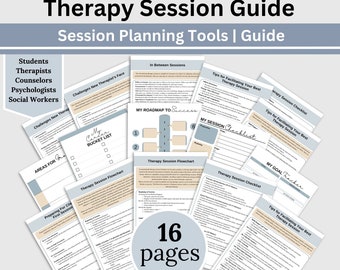 Guida alla sessione di terapia: strumenti di consulenza e checklist (download digitale)