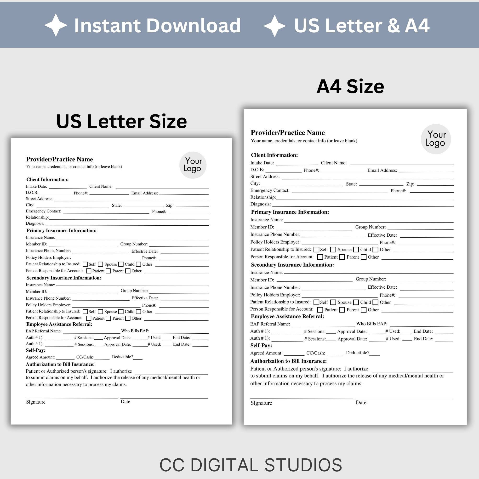 insurance-verification-form-for-therapist-office-private-practice-therapy-forms-client-intake-psychology-office-forms-mental-health-form-etsy