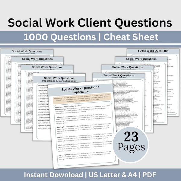 Social Worker Client Questions, Case Manager Therapy Question, Case Management, Social Work, School Social Worker, Social Work Student, LCSW