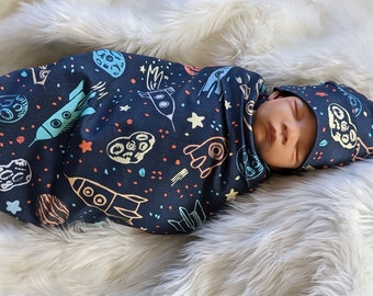 space swaddle blanket