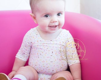 Goth Baby Leotard Soft Knit Dance Leo Cake Smash Outfit Mushroom Hippie Boho Custom Clothing