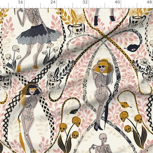 Goth Baby Swaddle with Hat or Headband,  Eclectic Gothic Fashionista, Soft & Stretchy Baby Blanket whimsical pattern for alternative parents