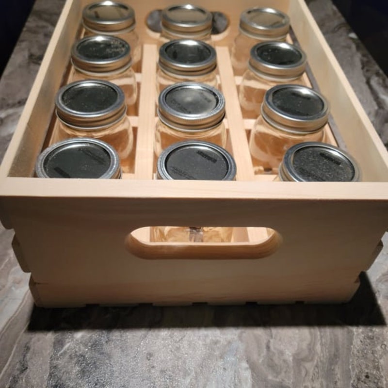 Jar Rack Model Mason Jar Rack - Etsy