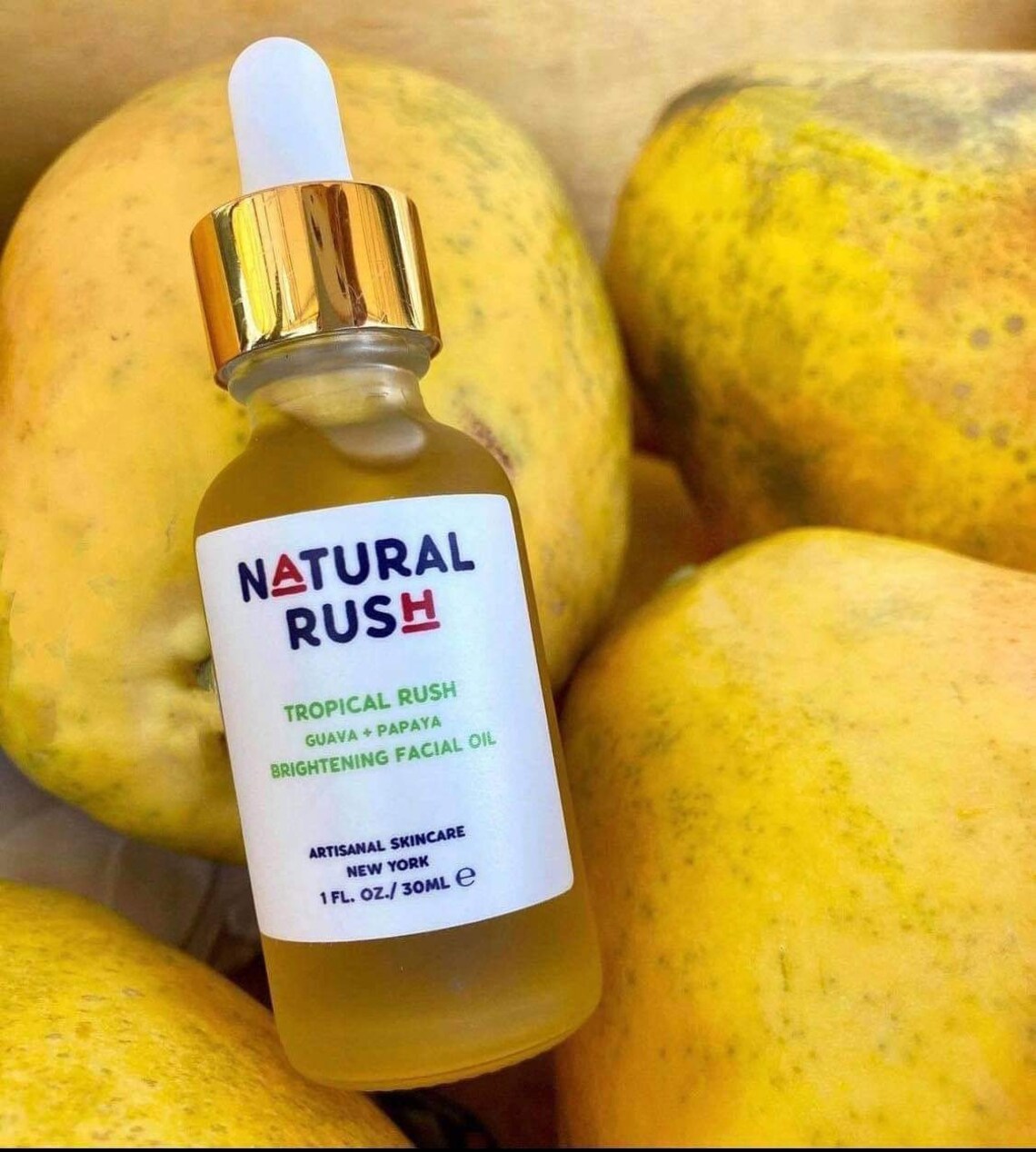 Guava Papaya Facial Oil Natural face moisturizer Etsy