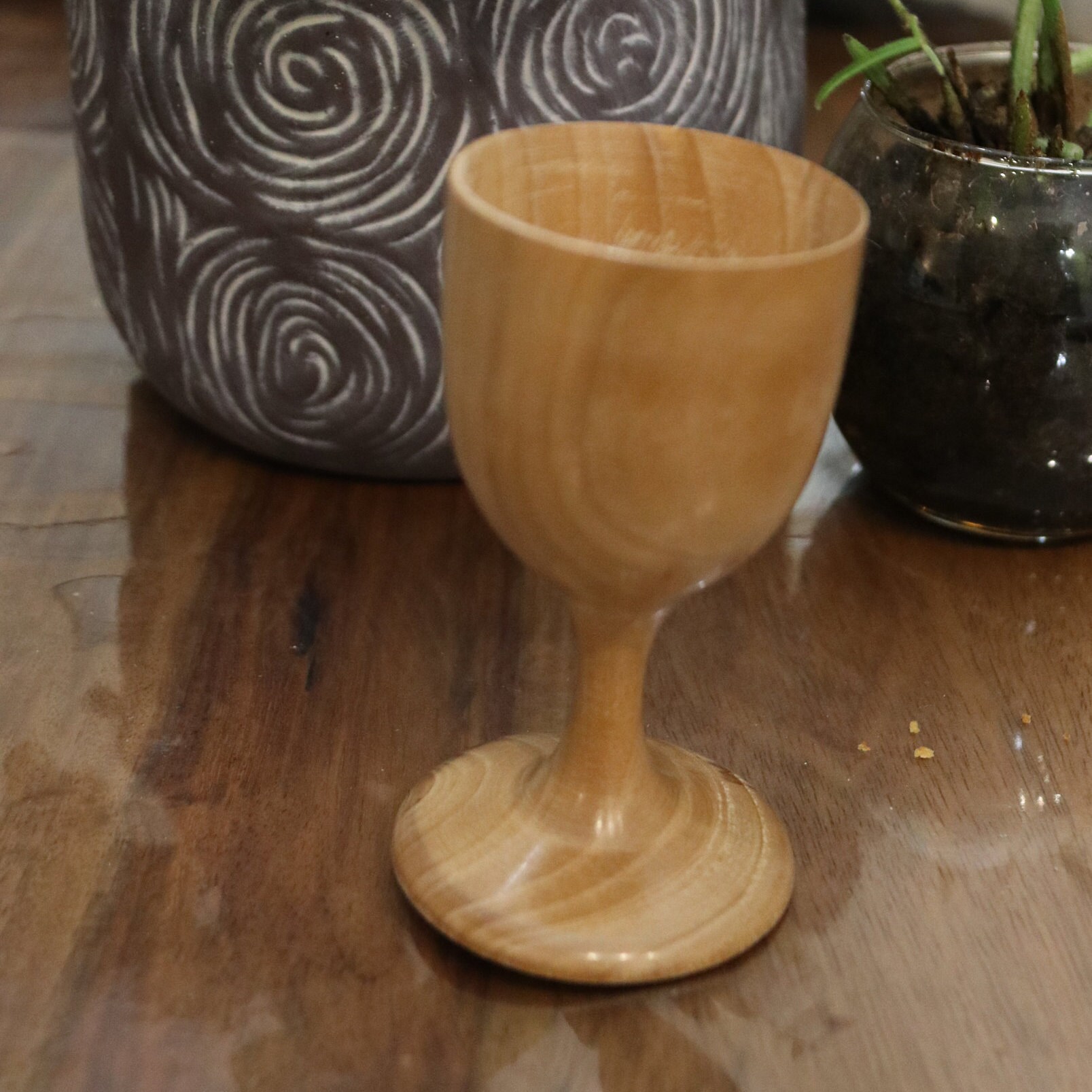 Petite Coupe en Pommier - Coquetier.