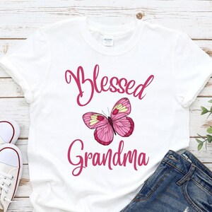Blessed Grandma Shirt, Mama Shirt, Grandma Shirt, New Grandma Shirt,Mom Life Shirt, Mothers Day Gift Grandma